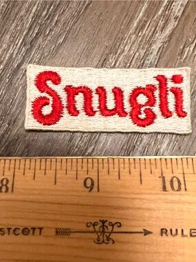 Late 1970s Snugli brand patch
